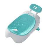 Bath Tub for Infant Non Slip Foldable Bath Support for Indoor Home Bathroom blue