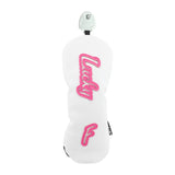 Maxbell Golf Club Head Cover Anti Scratch Fashion Protective Sleeve Golfer Equipment White  B