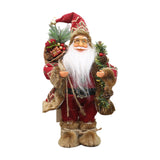 Maxbell Christmas Doll Table Centerpiece Santa Claus Figurine for Indoor Shop Office B