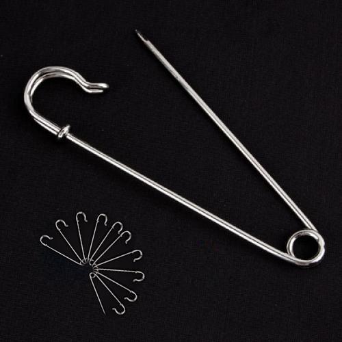 Maxbell 4 Inch Large Metal Safety Pin 10pcs