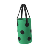 Maxbell Hanging Planter Bag Strawberry Compact 3 gallons for Gardening Garden Flower Green
