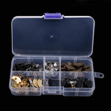 Maxbell 50 Sets 5 Colors Metal Sew-on Hooks and Eyes Closures for Trousers Skirt Dress Suits - Aladdin Shoppers