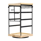 Maxbell Rotating Jewelry Organizer Stand Jewelry Holder Organizer for Bracelets Home Black