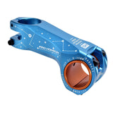 Maxbell Bike Stem -17 Degree 31.8/35 x 90mm for Bicycle MTB Road Bike Blue - Aladdin Shoppers