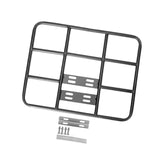 Maxbell Bike Rear Rack Pannier Rack Travel Cycling Accessories Bicycle Cargo Carrier Round Rod 53x43cm