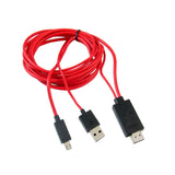 Maxbell Maxbell TV AV Cable Micro USB MHL to HDMI HDTV Adapter for Samsung Note 2 3 S3 S4