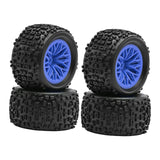 1:18 Scale RC Car Tires Accessories RC Wheel Rim for 4WD Granite Blue