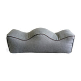 Leg Elevation Pillow Multifunction Breathable Cover Unique Lower Knee Pillow grey