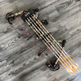 Maxbell Maxbell Plastic 5 Arrow Quiver Compound Bow Quick Lock Mounting Bracket Arrow Holder