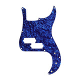 Maxbell Guitar Pickguard Repairing Trendy Portable with Pickup Hole Scratch Plate Blue