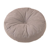 Maxbell Round Floor Pillow Lightweight Seating Cushion for Chair Sofa Office Balcony Gray