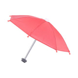 Maxbell 10.6inch DSLR Camera Hot Shoe Umbrella Accessory Lightweight Shade Protector Red