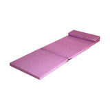 Maxbell Foldable Futon Mattress Ultralight Floor Mattress for Dormitory Tent Fishing purple