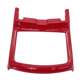 Water Cup Holder Frame Trim Cover Decor Replacement for Dodge 2016-2021 Red