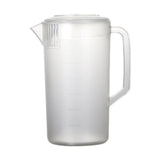 Maxbell Pitcher with Scale Portable Pitcher Beverage Jar for Party Restaurant Fridge 3500ml Clear