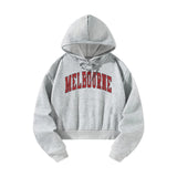 Maxbell Hooded Sweatshirt Versatile Drawstring Hoodie for Trekking Winter Daily Wear M