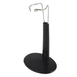 Maxbell Black Adjustable Doll Stand Display Holder15-18cm for Doll Teddy Bear