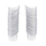 Maxbell Portable 200 Pieces 5ml Disposable Eye Wash Flush Cups Plastic Measuring Cup