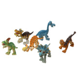 Maxbell Maxbell 6 Pieces Cartoon Reptiles Animal Plastic Jurassic Dinosaur Model Figure Toy