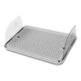 Maxbell Cat Litter Box Step Portable Litter Trapper for Bedroom Bathroom Living Room Light Gray