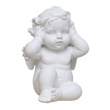 Angel Statue Collection Gift Angel Figurine for Bedroom Home Decor Bookshelf Style C