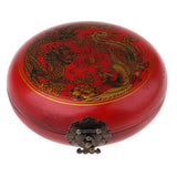 Maxbell 5 Inch Vintage Feng Shui Luo Pan Ancient Geomantic Compass with Wooden Case - Aladdin Shoppers