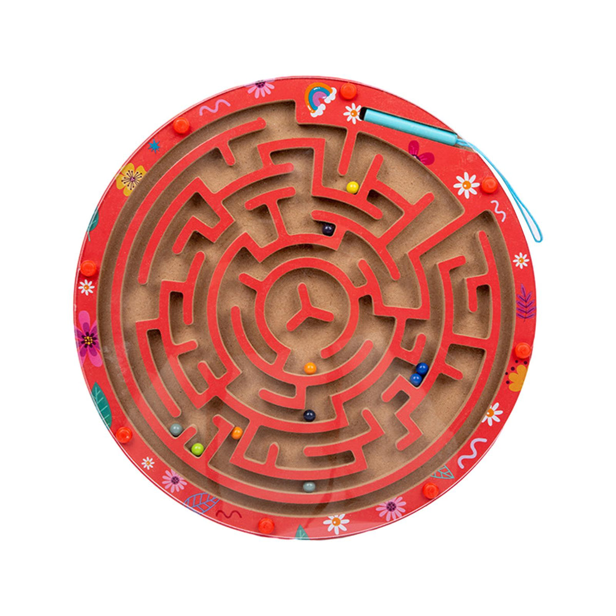 Maxbell Magnetic Puzzle Maze Early Development Teaching Material Montessori for Kids