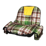 Maxbell Lawnmower Seat Cover Wear Resistant Directly Replace for Farm Yard Gardening with Bag