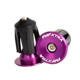 Maxbell Bike Handlebar Plug Practical Replacement Sturdy Professional Aluminum Alloy Purple