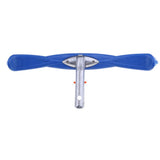 Maxbell 18" Swimming Pool Spa Cleaning Brush Head & 2-Stage Aluminum Telescopic Pole