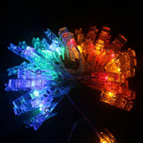 Maxbell LED Photo Clip String Light Battery Powered Picture Display Light Colorful - Aladdin Shoppers