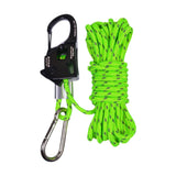 Maxbell 6mm Tent Guy Rope Aluminum Alloy Self Locking Regulator for Backpacking Tent Green