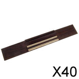 Maxbell 40xExquisite Rosewood Guitar Bridge for Classical Guitar Accs Replacement Parts