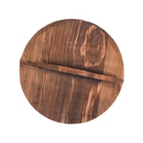 Maxbell Wooden Drop Lid Round Cookware Lid for Household Kitchen Camping Lodges Pots 36cm