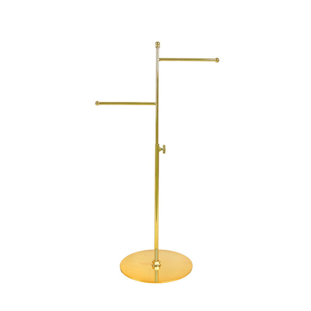 Maxbell Clothes Rack Multifunctional Clothing Rack Adjustable Height Garment Rack Gold