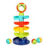 Maxbell Roll Swirling Ball Lion Drop and Ball Ramp Toy for Toys Gifts Kids Preschool