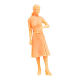 Maxbell 1:64 Model People Figure Scenes Realistic Tiny People for Decoration Diorama Dress Lady