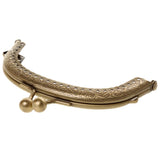 Maxbell 2Pcs Sew in Coin Bag Purse Metal Frame Handbag Clasp Fastening 8.5cm 10.5cm