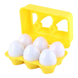 Maxbell Matching Eggs Toy Educational Math Toys Sensory Montessori Shape Sorter Toys fruit