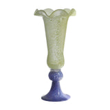 Maxbell Vase Decoration Gift Statue Retro Flower Pot for Indoor Tabletop Living Room Yellow