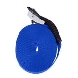Maxbell Maxbell 300cm 25mm Kayak Canoe Tie Down Strap Pack Lash Belt Metal Buckle Blue