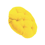 Maxbell Hanging Egg Chair Cushion Comfortable Replacement for Indoor Balcony Outdoor Yellow