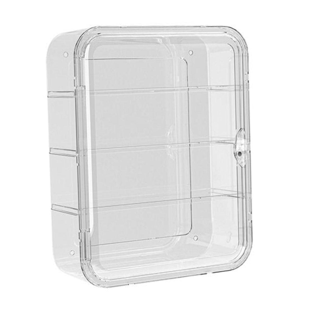 Maxbell Acrylic Figure Storage Box Dustproof for Mini Toy Action Figures Collections