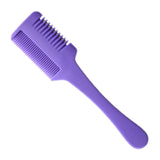 Maxbell Barber Comb Hair Cutter Comb Professional Separating Comb Hair Thinning Comb Purple