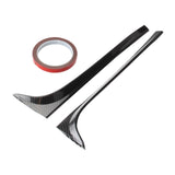 Maxbell 2 Pieces Trunk Sidespoiler Side Wing Air Deflectors Sturdy Easy Installation C