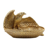 Maxbell Maxbell Animal Figurine Tray Multifunctional Resin Ornament Eagle Statue Storage Box
