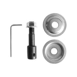 Maxbell Grinding Wheel Shaft Buffing Arbor Threaded Shaft for Hair Wheel Fiber Wheel 5mm 85g