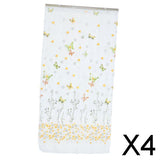 Maxbell 4xColorful Buttefly Tulle Voile Door Window Curtain Drape Sheer Valance 1x2M
