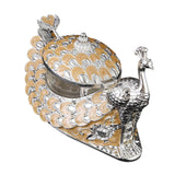 Maxbell Zinc Alloy Seasoning Jar Portable Entertaining Dining Sugar Container Holder Yellow
