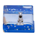 Maxbell Acrylic Fluid Liquid Decor Fluid Liquid Toy for Office Living Room Bookshelf Astronaut